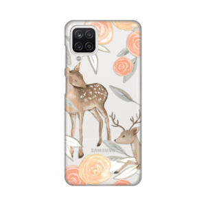 Torbica Silikonska Print Skin za Samsung A125F Galaxy A12 Flower Deer 18