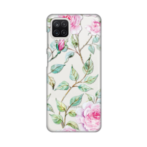 Torbica Silikonska Print Skin za Samsung A125F Galaxy A12 Gentle Roses Pattern 18