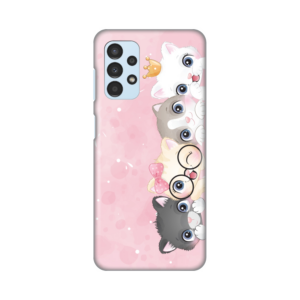 Torbica Silikonska Print Skin za Samsung A135F Galaxy A13 4G Pink cats 18