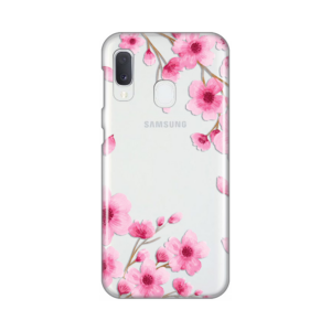 Torbica Silikonska Print Skin za Samsung A202F Galaxy A20e Rose flowers 18