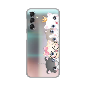 Torbica Silikonska Print Skin za Samsung A245F Galaxy A24 4G Cats 18