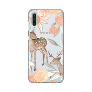 Torbica Silikonska Print Skin za Samsung A307F/A505F/A507F Galaxy A30s/A50/A50s Flower Deer 18