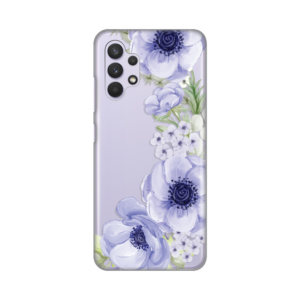 Torbica Silikonska Print Skin za Samsung A325F Galaxy A32 4G (EU) Blue Roses 18