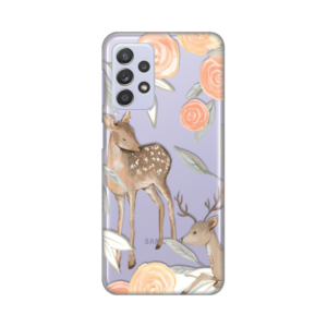 Torbica Silikonska Print Skin za Samsung A336B Galaxy A33 5G Flower Deer 18