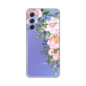 Torbica Silikonska Print Skin za Samsung A346B Galaxy A34 5G Gentle Rose Pattern 18