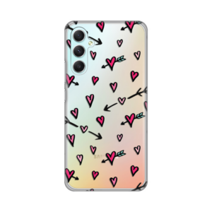 Torbica Silikonska Print Skin za Samsung A346B Galaxy A34 5G Heart Pattern 18