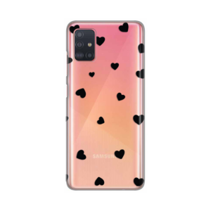 Torbica Silikonska Print Skin za Samsung A515F Galaxy A51 Hearts 18