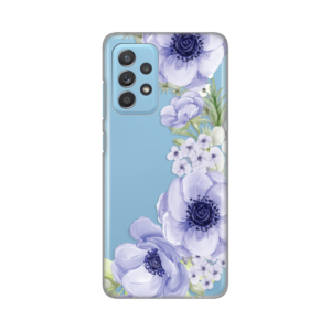 Torbica Silikonska Print Skin za Samsung A525F/A526B/A528B Galaxy A52 4G/A52 5G/A52s 5G Blue Roses 18