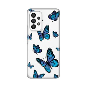 Torbica Silikonska Print Skin za Samsung A536B Galaxy A53 5G Blue butterfly 18