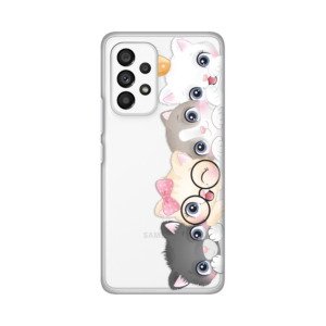 Torbica Silikonska Print Skin za Samsung A536B Galaxy A53 5G Cats 18