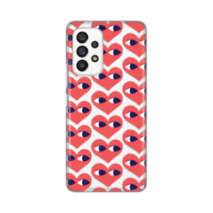 Torbica Silikonska Print Skin za Samsung A536B Galaxy A53 5G Eye Heart Pattern 18