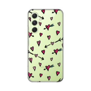 Torbica Silikonska Print Skin za Samsung A546B Galaxy A54 5G Heart Pattern 18