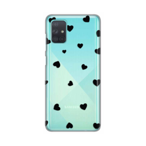 Torbica Silikonska Print Skin za Samsung A715F Galaxy A71 Hearts 18