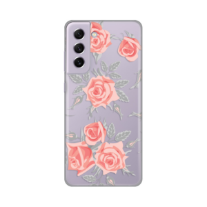 Torbica Silikonska Print Skin za Samsung G990 Galaxy S21 FE Elegant Roses 18