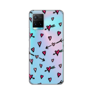 Torbica Silikonska Print Skin za Vivo Y21/Y21s/Y33s Heart Pattern 18