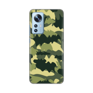 Torbica Silikonska Print Skin za Xiaomi 12/12x Army 18