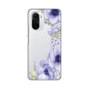 Torbica Silikonska Print Skin za Xiaomi Poco F3/Mi 11i Blue Roses 18