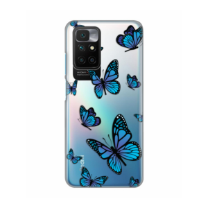 Torbica Silikonska Print Skin za Xiaomi Redmi 10/10 Prime Blue butterfly 18