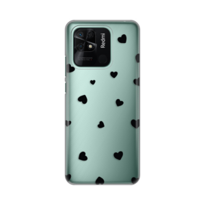 Torbica Silikonska Print Skin za Xiaomi Redmi 10C Hearts 18