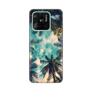 Torbica Silikonska Print Skin za Xiaomi Redmi 10C Palm tree 18