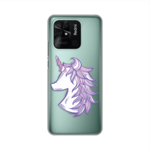 Torbica Silikonska Print Skin za Xiaomi Redmi 10C Purple Unicorn 18