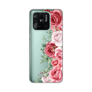 Torbica Silikonska Print Skin za Xiaomi Redmi 10C Wild Roses 18