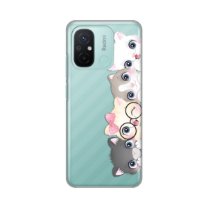 Torbica Silikonska Print Skin za Xiaomi Redmi 12C Cats 18