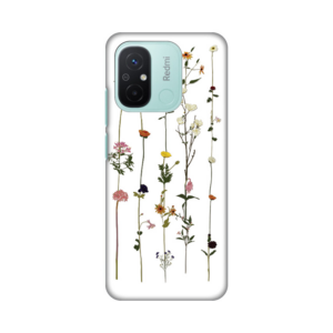 Torbica Silikonska Print Skin za Xiaomi Redmi 12C Flower 18