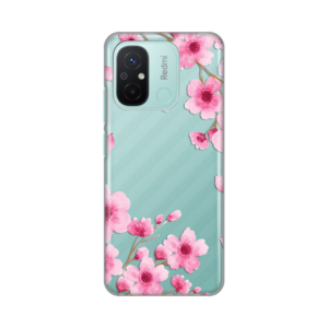 Torbica Silikonska Print Skin za Xiaomi Redmi 12C Rose flowers 18