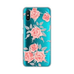 Torbica Silikonska Print Skin za Xiaomi Redmi 9A Elegant Roses 18