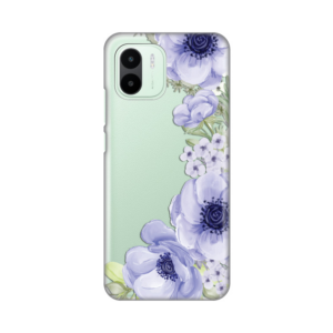 Torbica Silikonska Print Skin za Xiaomi Redmi A1/A2 Blue Roses 18