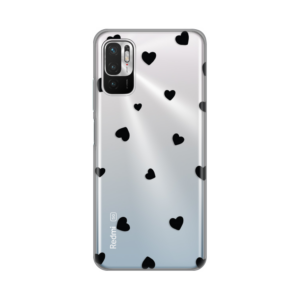 Torbica Silikonska Print Skin za Xiaomi Redmi Note 10 5G Hearts 18