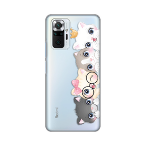 Torbica Silikonska Print Skin za Xiaomi Redmi Note 10 Pro/10 Pro Max Cats 18