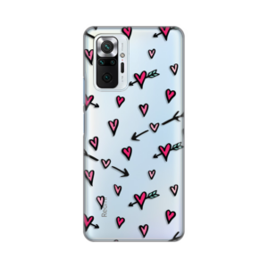 Torbica Silikonska Print Skin za Xiaomi Redmi Note 10 Pro/10 Pro Max Heart Pattern 18