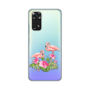 Torbica Silikonska Print Skin za Xiaomi Redmi Note 11/Note 11S Flamingo 18