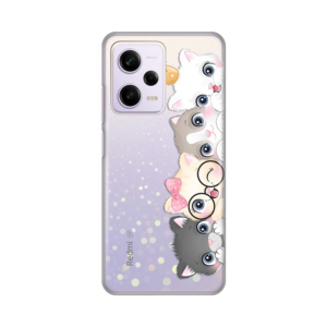 Torbica Silikonska Print Skin za Xiaomi Redmi Note 12 Pro 5G (EU) Cats 18