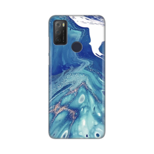 Torbica Silikonska Print za Alcatel 1S 2021/3L 2021/A1 Alpha 21 Blue Marble 18