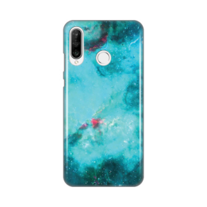 Torbica Silikonska Print za Huawei P30 Lite Marbel Sky 18