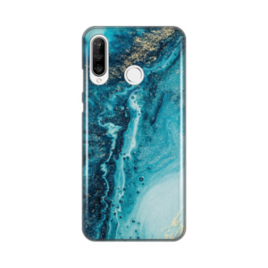 Torbica Silikonska Print za Huawei P30 Lite Pretty Marble 18