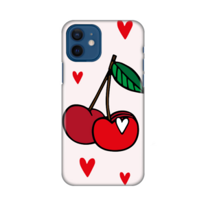 Torbica Silikonska Print za iPhone 12 6.1 Cherry 18