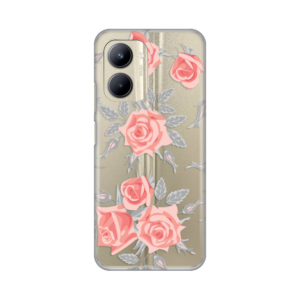 Torbica Silikonska Print Skin za Realme C33 Elegant Roses 18