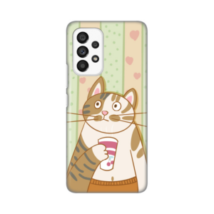 Torbica Silikonska Print za Samsung A536B Galaxy A53 5G Cool Cat 18