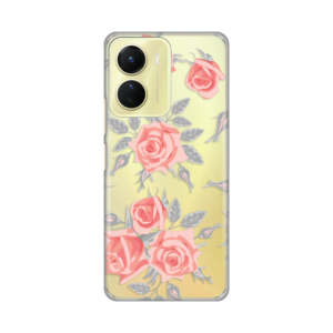 Torbica Silikonska Print Skin za Vivo Y16 Elegant Roses 18