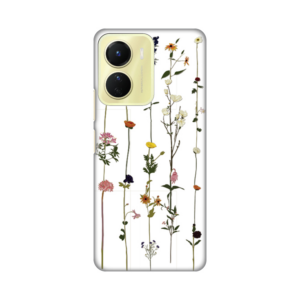 Torbica Silikonska Print Skin za Vivo Y16 Flower 18