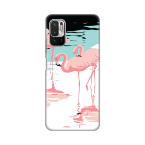 Torbica Silikonska Print za Xiaomi Redmi Note 10 5G Pink Flamingos 18