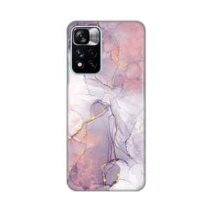 Torbica Silikonska Print za Xiaomi Redmi Note 11 Pro Plus/Poco X4 NFC Pink Marble 18