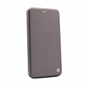 Torbica Teracell Flip Cover za Motorola G8 Power srebrna 18