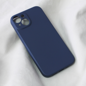 Torbica Teracell Soft Velvet za iPhone 14 6.1 tamno plava 18