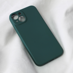 Torbica Teracell Soft Velvet za iPhone 14 6.1 tamno zelena 18