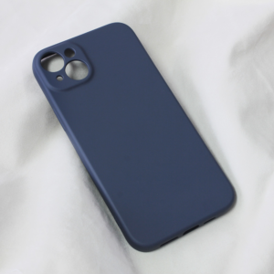 Torbica Teracell Soft Velvet za iPhone 14 Plus 6.7 tamno plava 18